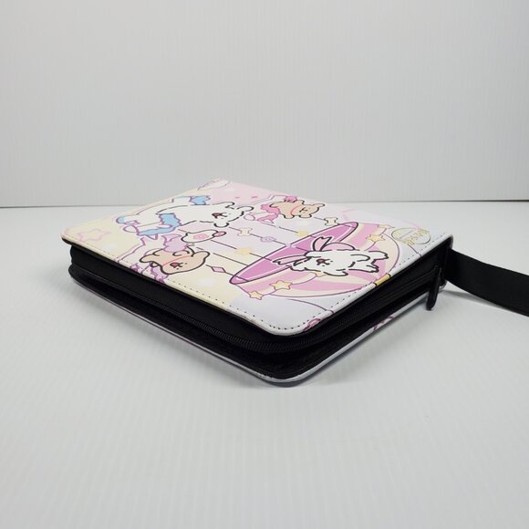 Moon Lab Studios TCG Zipper Binder Maltese Puppy on Carousel 20 Sleeves 4 Slots - Picture 4 of 7